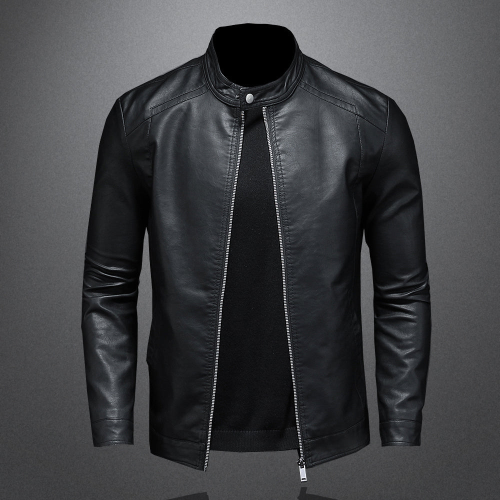 Eli | Leather Moto Jacket