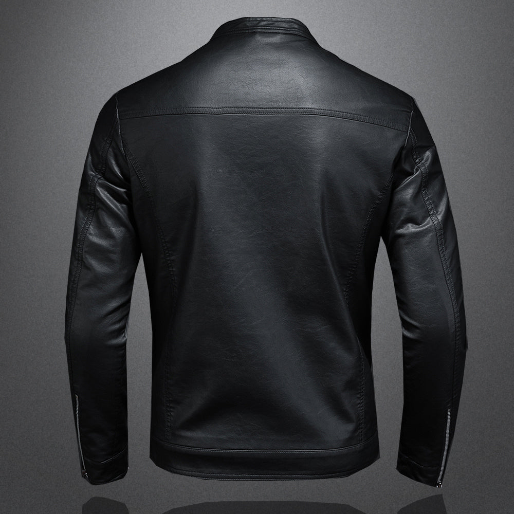 Eli | Leather Moto Jacket