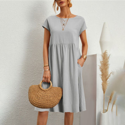 Sienna | Comfortable Short Sleeve Dress