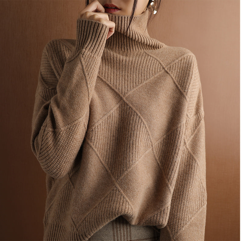 Rosie | Cashmere Turtleneck Sweater