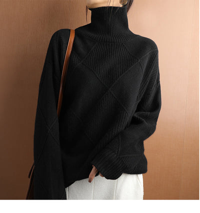 Rosie | Cashmere Turtleneck Sweater