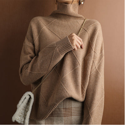 Rosie | Cashmere Turtleneck Sweater