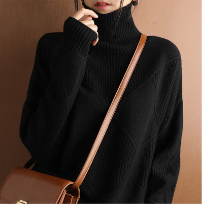 Rosie | Cashmere Turtleneck Sweater