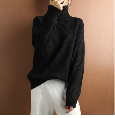 Rosie | Cashmere Turtleneck Sweater