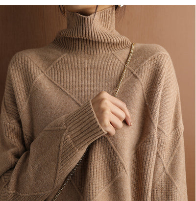 Rosie | Cashmere Turtleneck Sweater