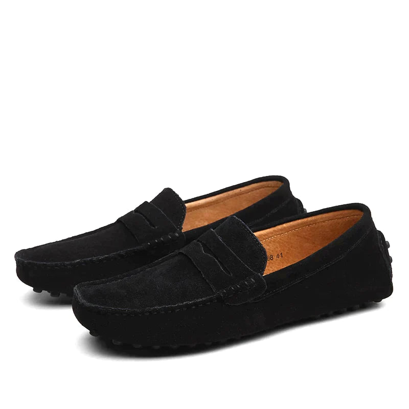 HARVEY | ITALIAN SUEDE LOAFERS