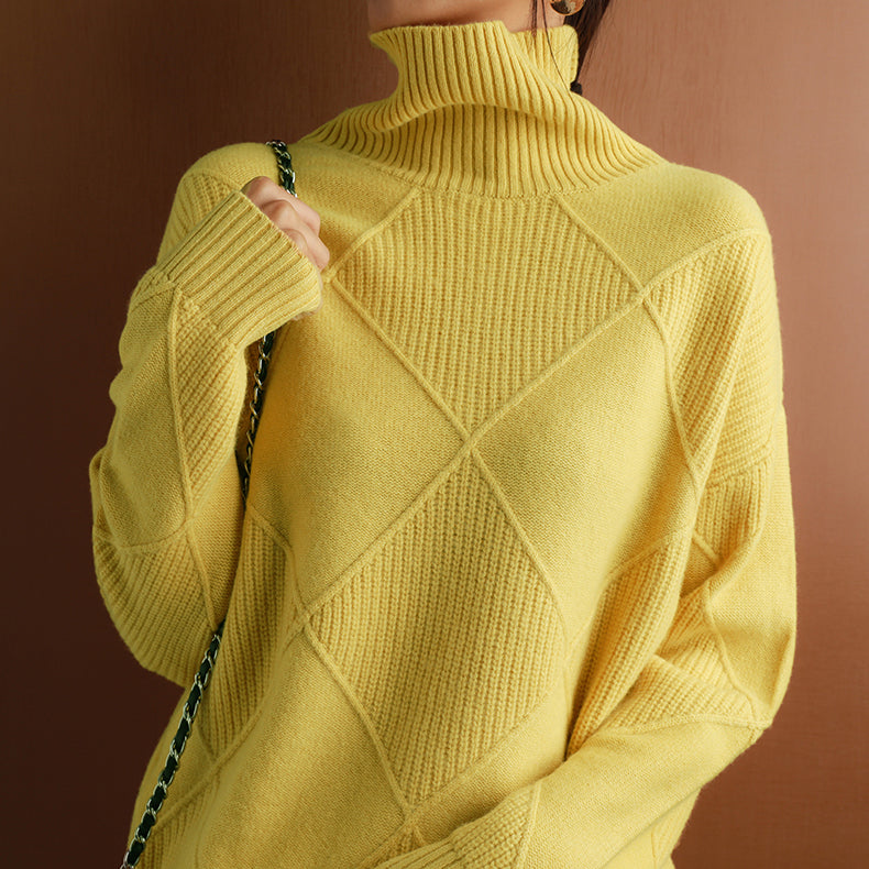 Rosie | Cashmere Turtleneck Sweater