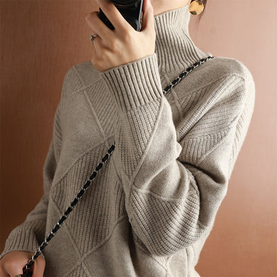 Rosie | Cashmere Turtleneck Sweater