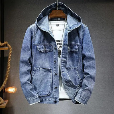 Jax | Hooded Denim Jacket