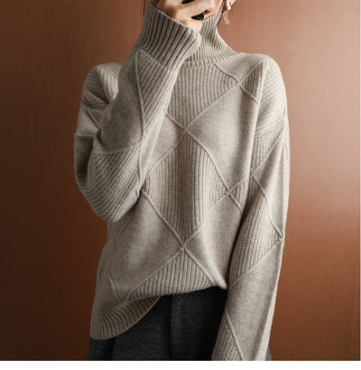 Rosie | Cashmere Turtleneck Sweater