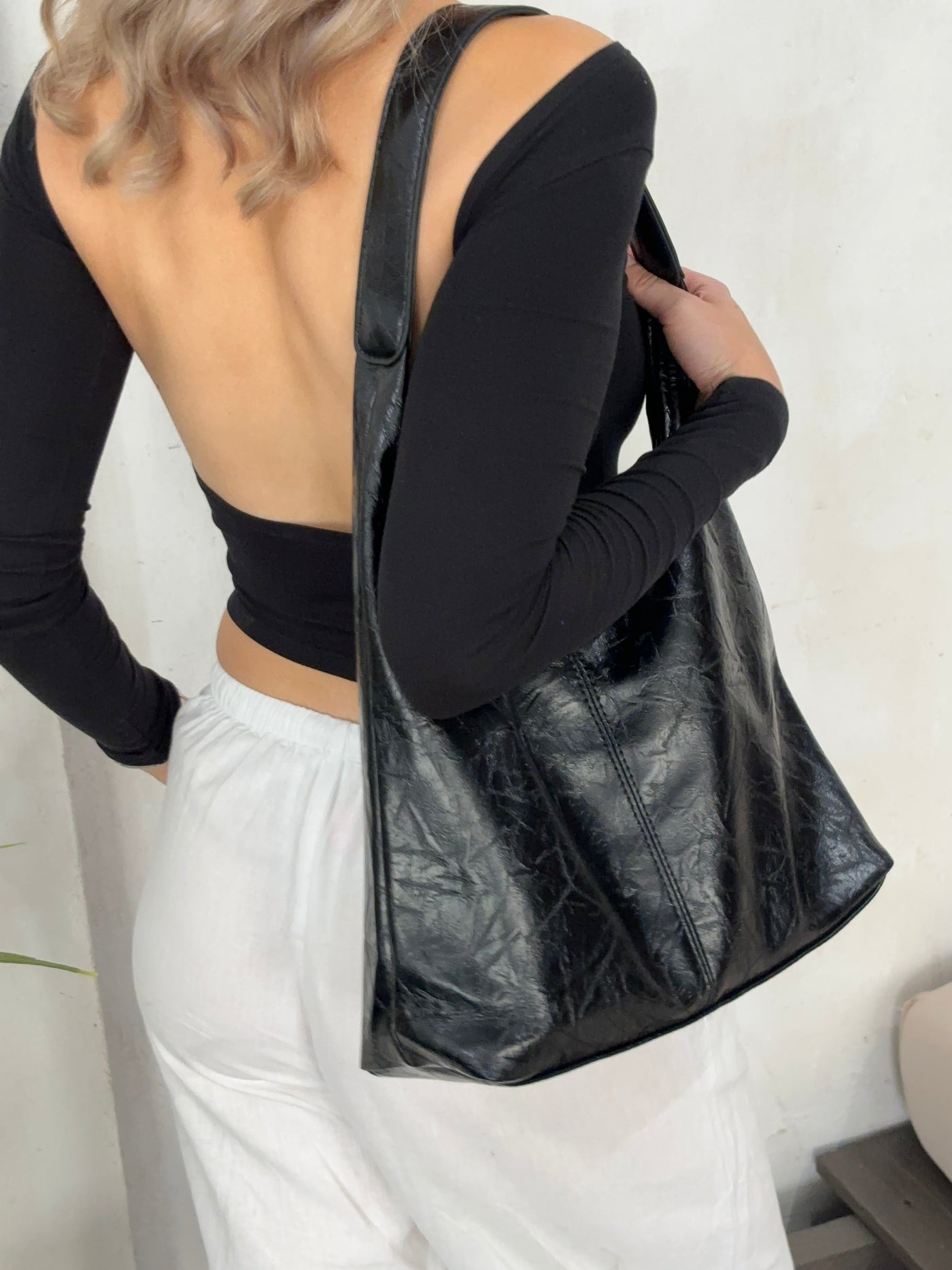 Belinda | Scarlett - Leather Distressed Tote