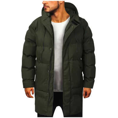 Ryan | Long quilted jacket for men