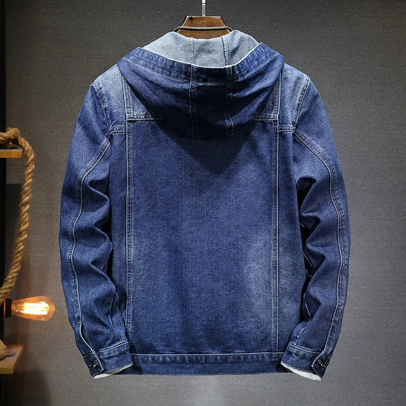 Jax | Hooded Denim Jacket