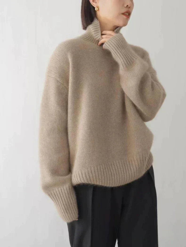 Fiona | Cashmere Turtleneck Sweater