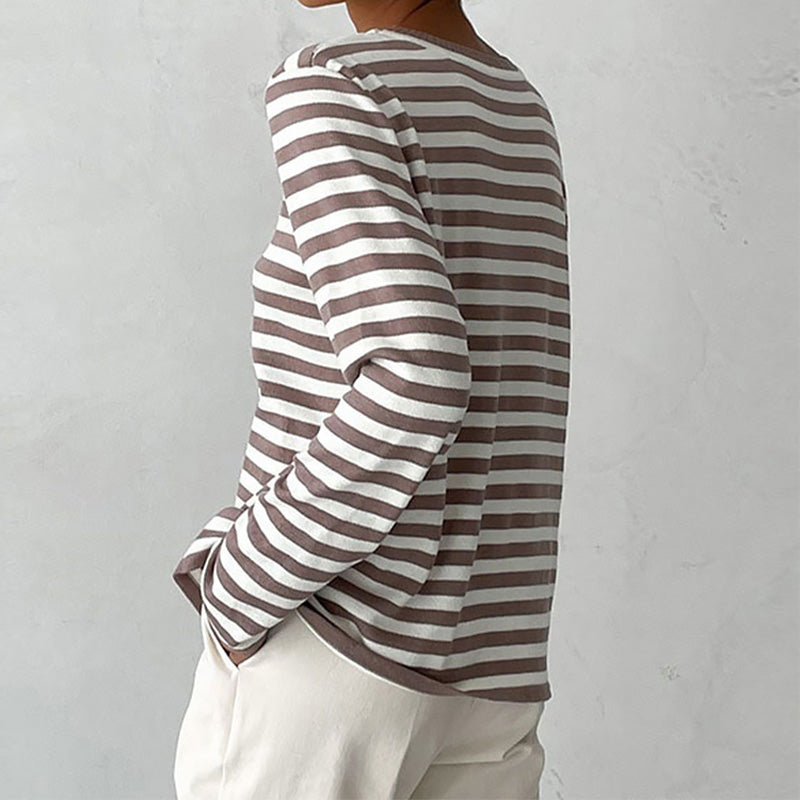 Oakley | Elegant striped T-shirt