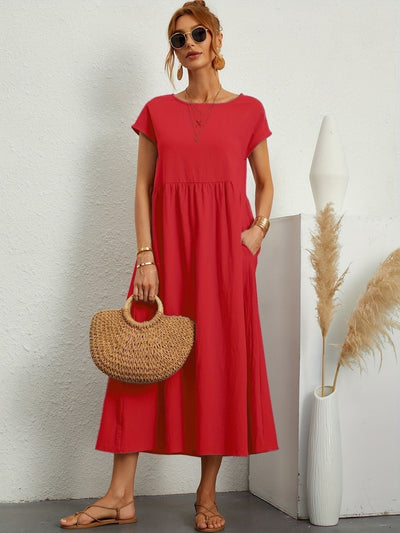 Lucia | Casual Dress with O-neck