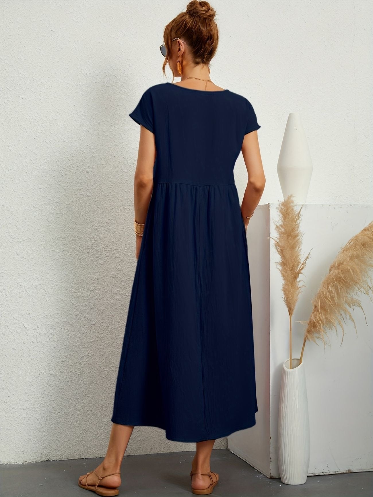 Lucia | Casual Dress with O-neck