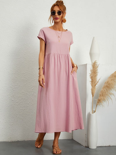 Lucia | Casual Dress with O-neck