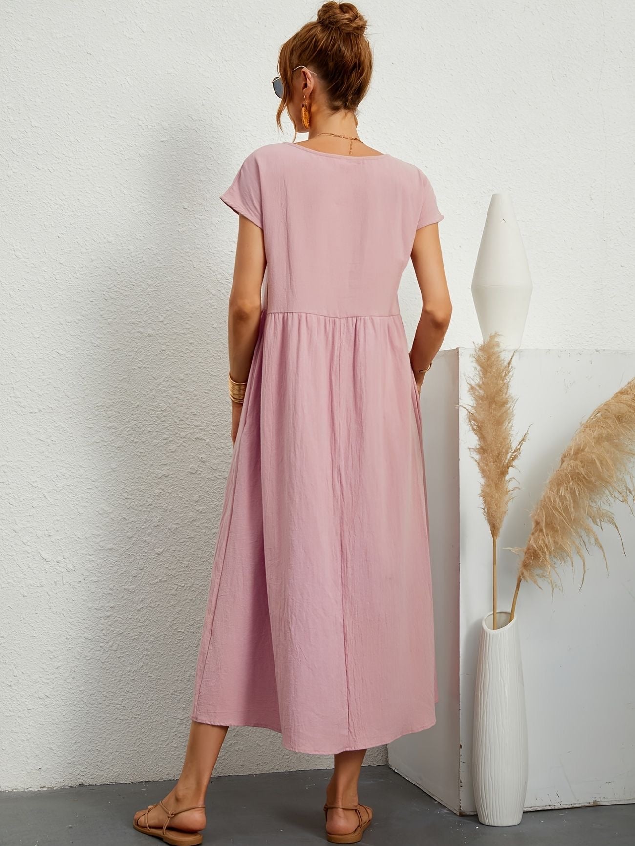 Lucia | Casual Dress with O-neck