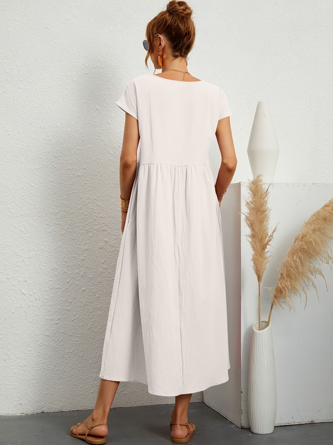 Lucia | Casual Dress with O-neck