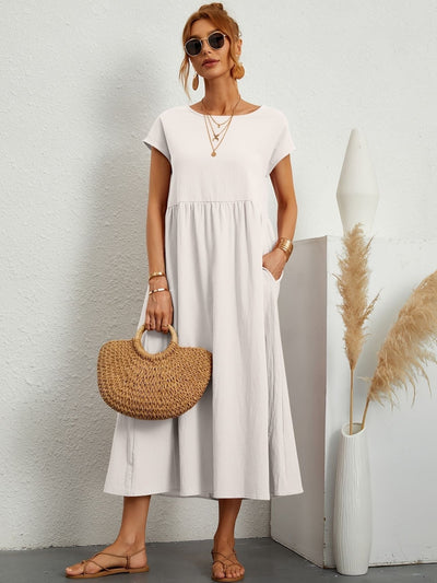 Lucia | Casual Dress with O-neck