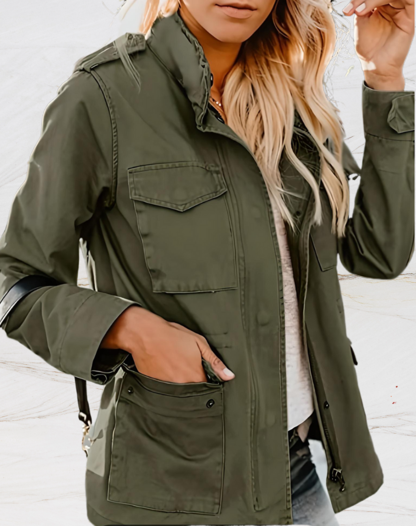 Luna | Military Jacket