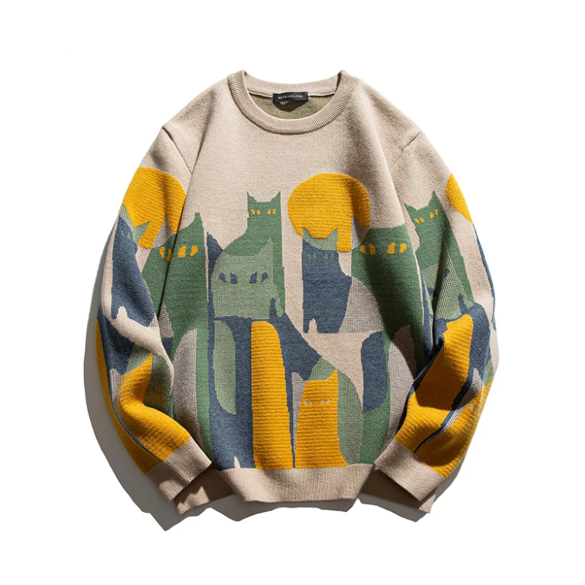 David | Moonlit cat Sweater