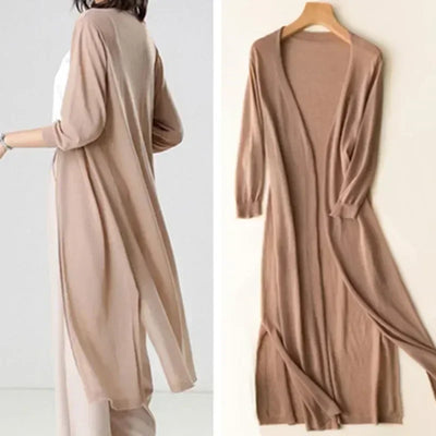 Elda | Lightweight Long Cardigan