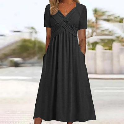 Nunzia | Fashionable maxi dress