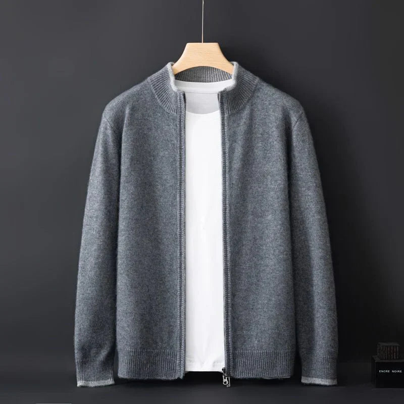 Aidan | Cashmere jacket with zipper