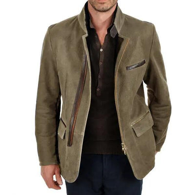 Omar | Elegant Suede Jacket