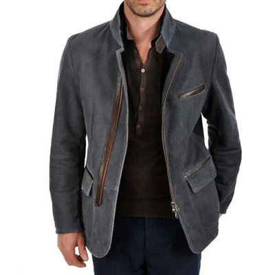 Omar | Elegant Suede Jacket