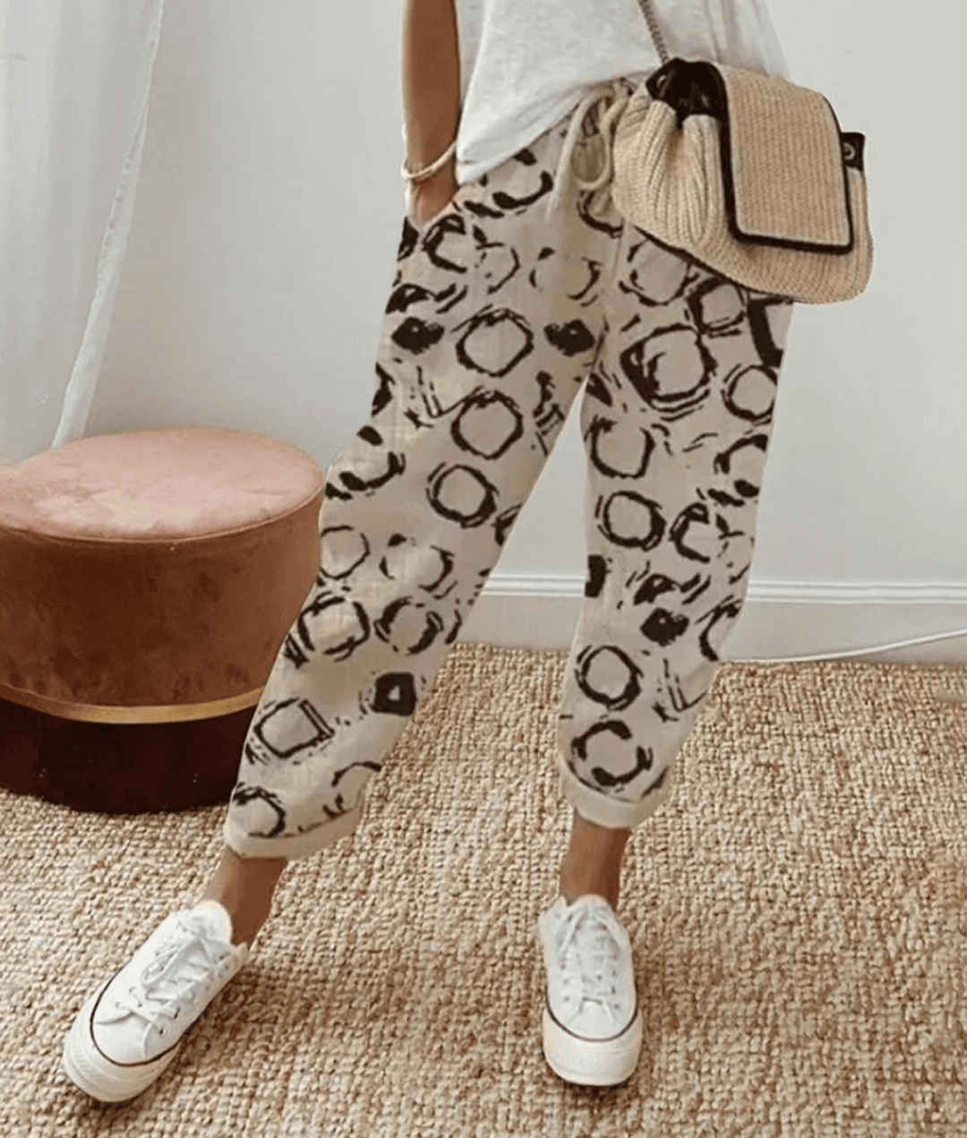 Emma | Elegant cotton trousers