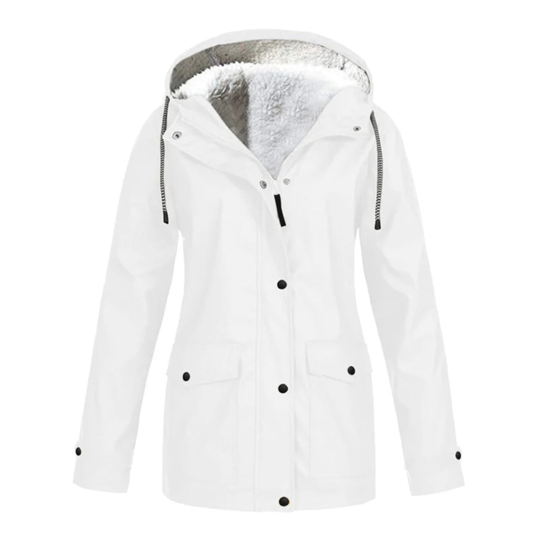 Alice |  Mid-Length Waterproof Coat