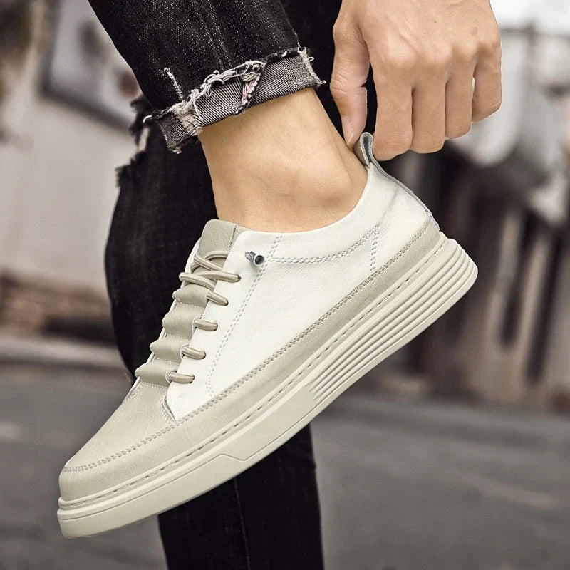 Ronald | Elegant Leather Sneakers