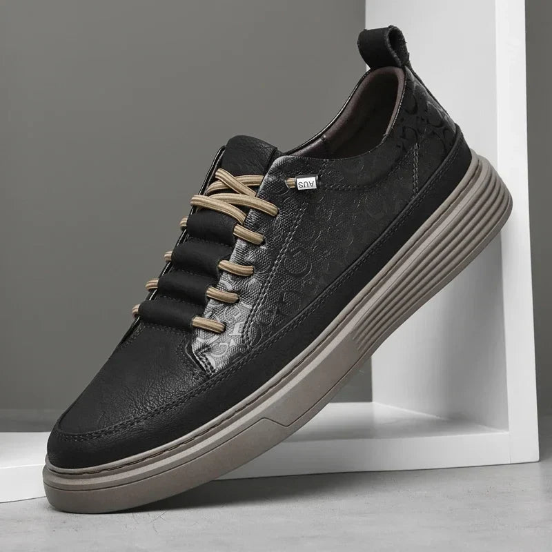 Ronald | Elegant Leather Sneakers