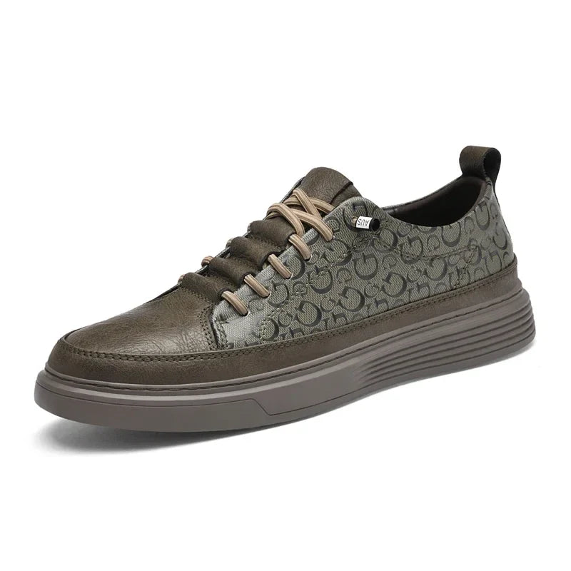 Ronald | Elegant Leather Sneakers