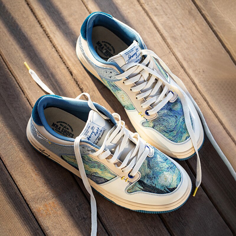 Lincoln | Modern Style Starry Night Sneakers