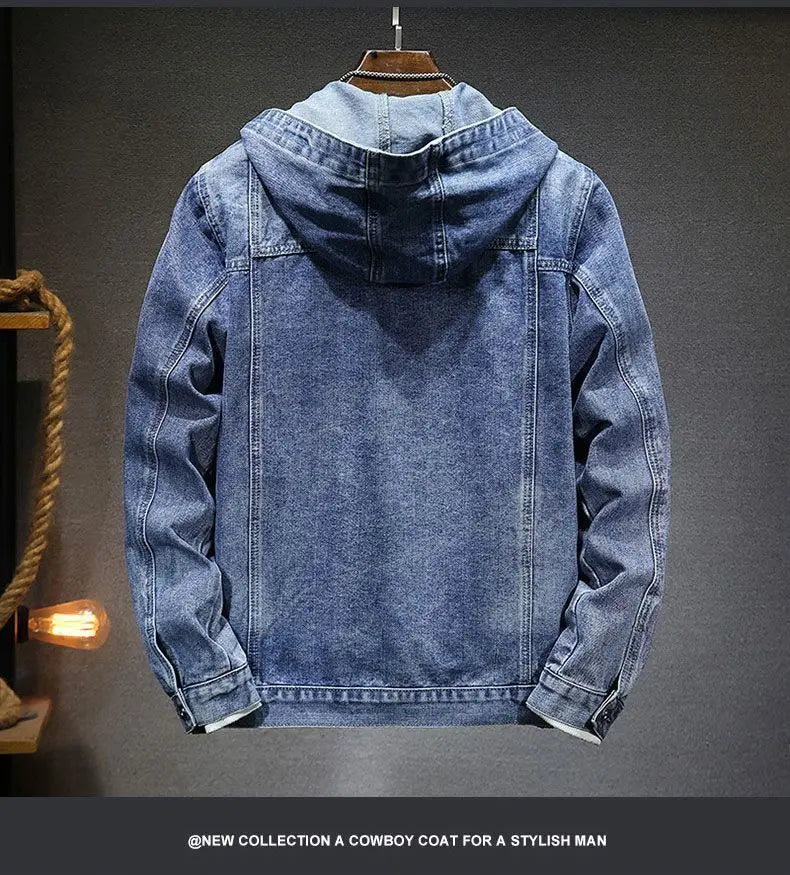 Jax | Hooded Denim Jacket