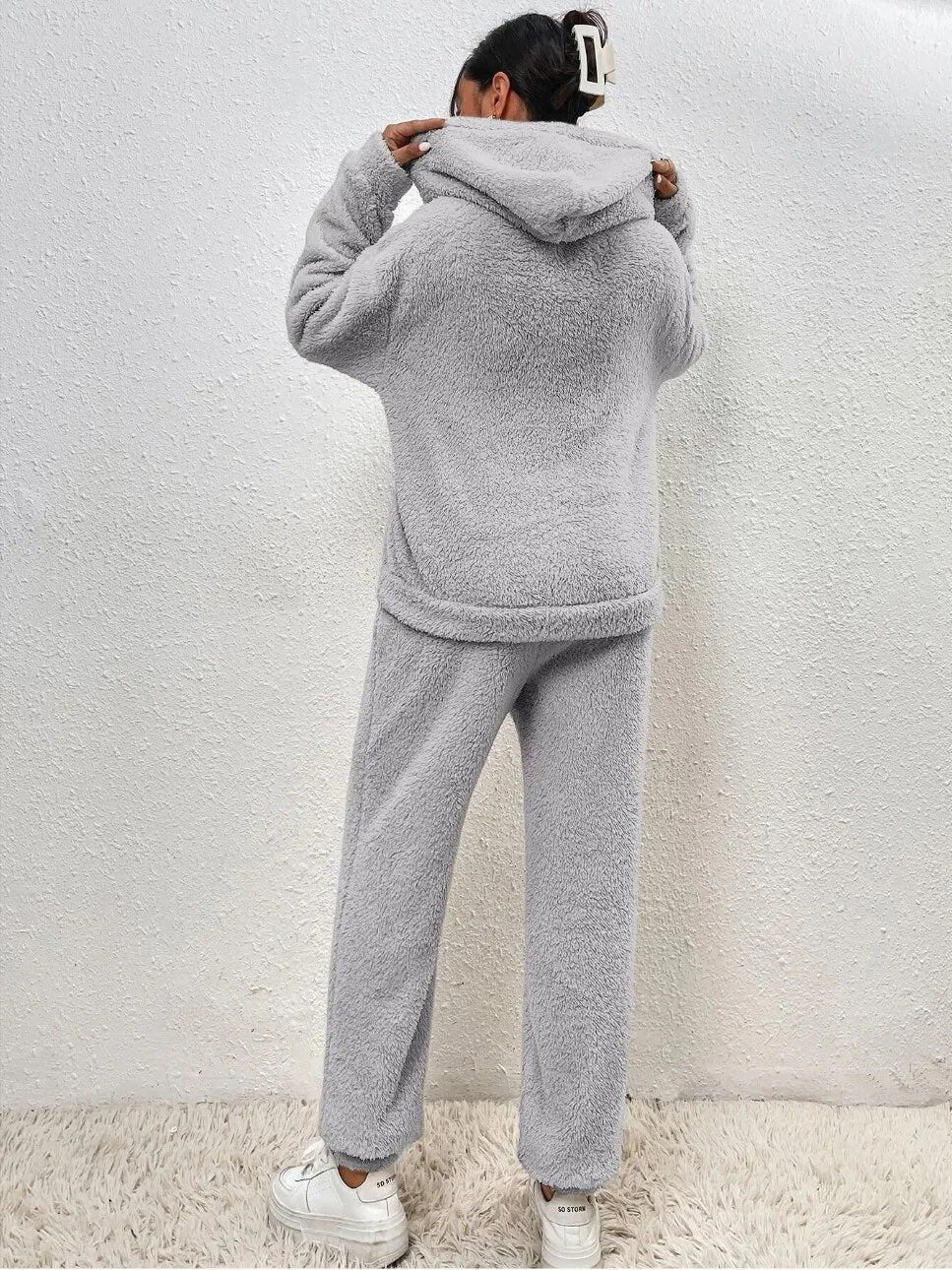 Bella | Warm Winter Hoodie and Pants Set