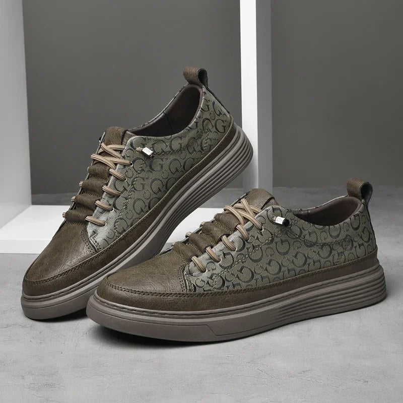 Ronald | Elegant Leather Sneakers