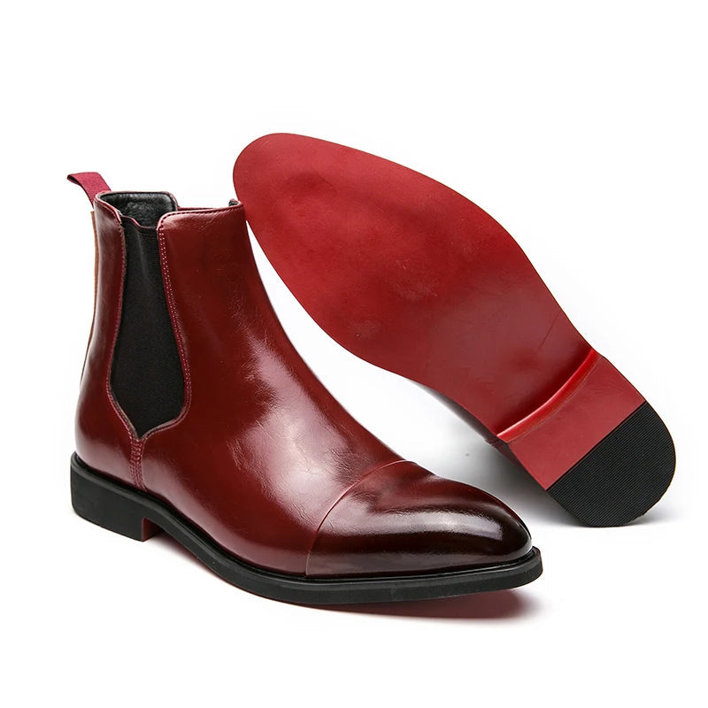 Liam | Genuine Leather Chelsea Boots