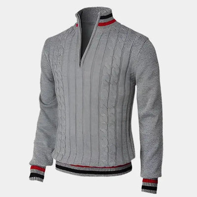 Thomas | Half Zip Turtleneck Sweater