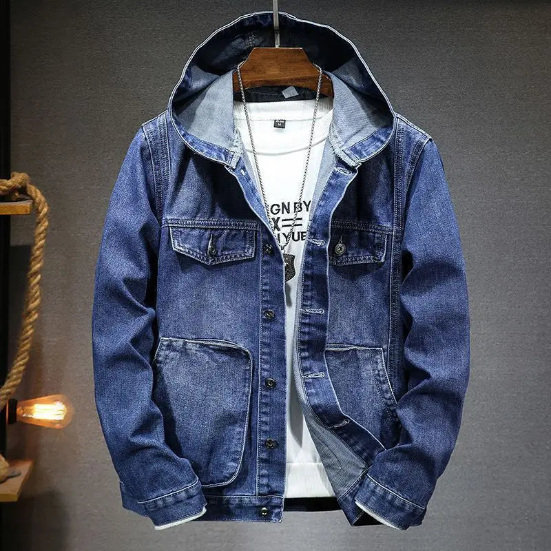 Jax | Hooded Denim Jacket