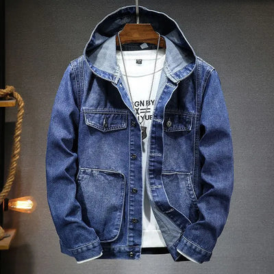 Jax | Hooded Denim Jacket