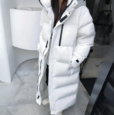 Isabel | Windproof long down jacket