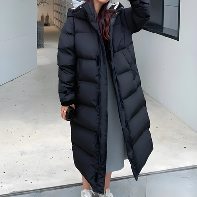 Isabel | Windproof long down jacket