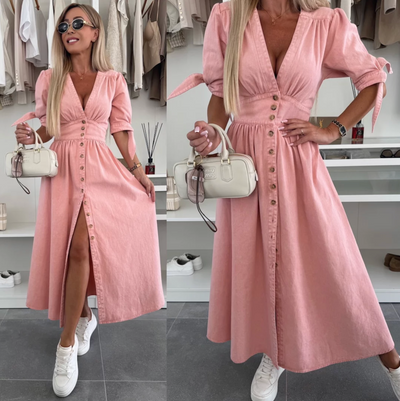 Ivy | Stylish fashion denim dress