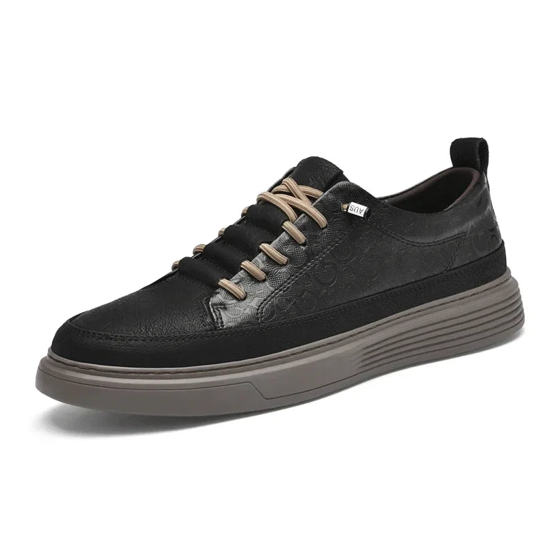 Ronald | Elegant Leather Sneakers