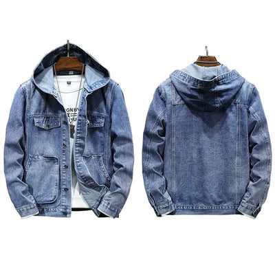 Jax | Hooded Denim Jacket